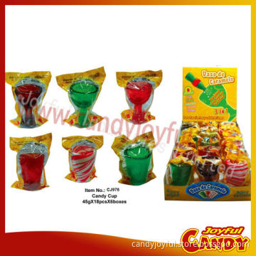Christmas decorative glass candy